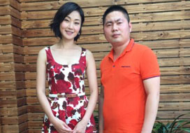 广州泰达娱乐与明星合影